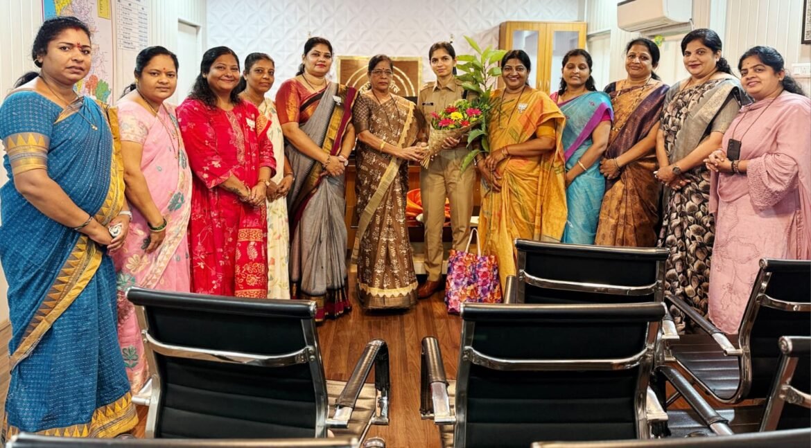भाजपा महिला मोर्चाच्या वतिने सिंधुदुर्ग जिल्ह्याच्या अप्पर पोलीस अधीक्षक नयोमी दशरथ साटम यांचे स्वागत व अभिनंदन !!!