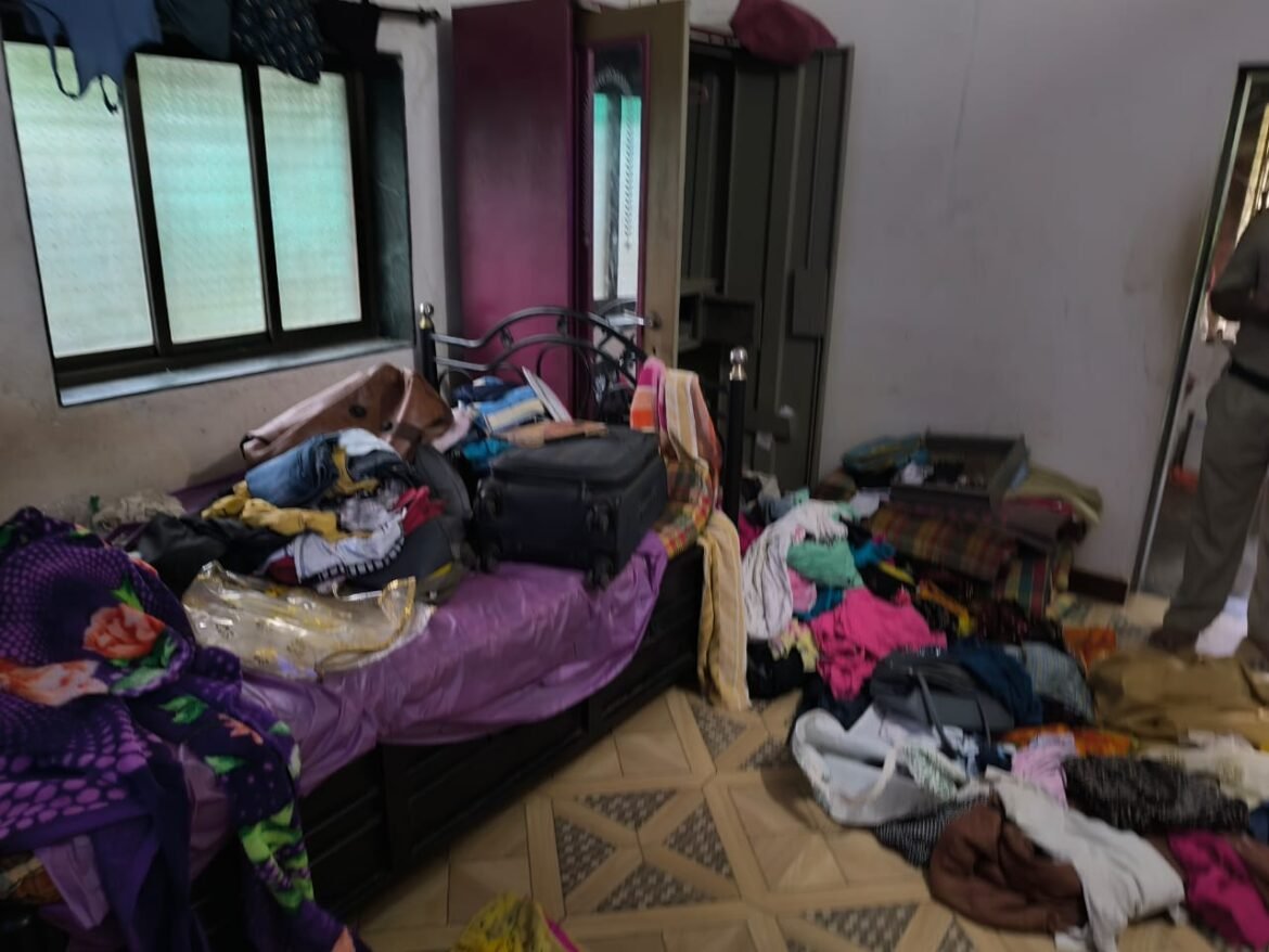 वायरी भूतनाथ येथील बंद घरावर चोरट्यांचा डल्ला