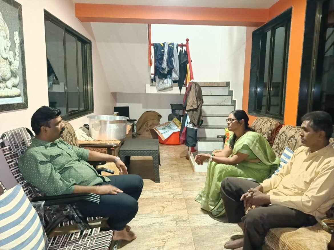 नवनिर्वाचित मसदे चुनवरे उपसरपंच वाडकर यांनी घेतली पालकमंत्री ना. नितेश राणे यांचे स्वीय सहाय्यक राकेश परब यांची भेट