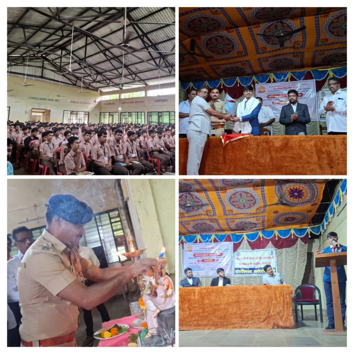 कनेडी प्रशालेत आंतरराष्ट्रीय युवक दिन व कायदेविषय मार्गदर्शन शिबीर संपन्न