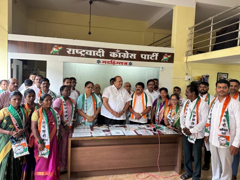 प्रमुख कार्यकर्त्यांच्या प्रवेशामुळे सिंधुदुर्ग जिल्ह्यात राष्ट्रवादी काँग्रेस पक्षाला पाठबळ मिळाले