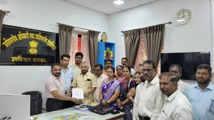 लोकशाहीला घातक जनसुरक्षा कायदा रद्द करा – जिल्हाप्रमूख संदेश पारकर