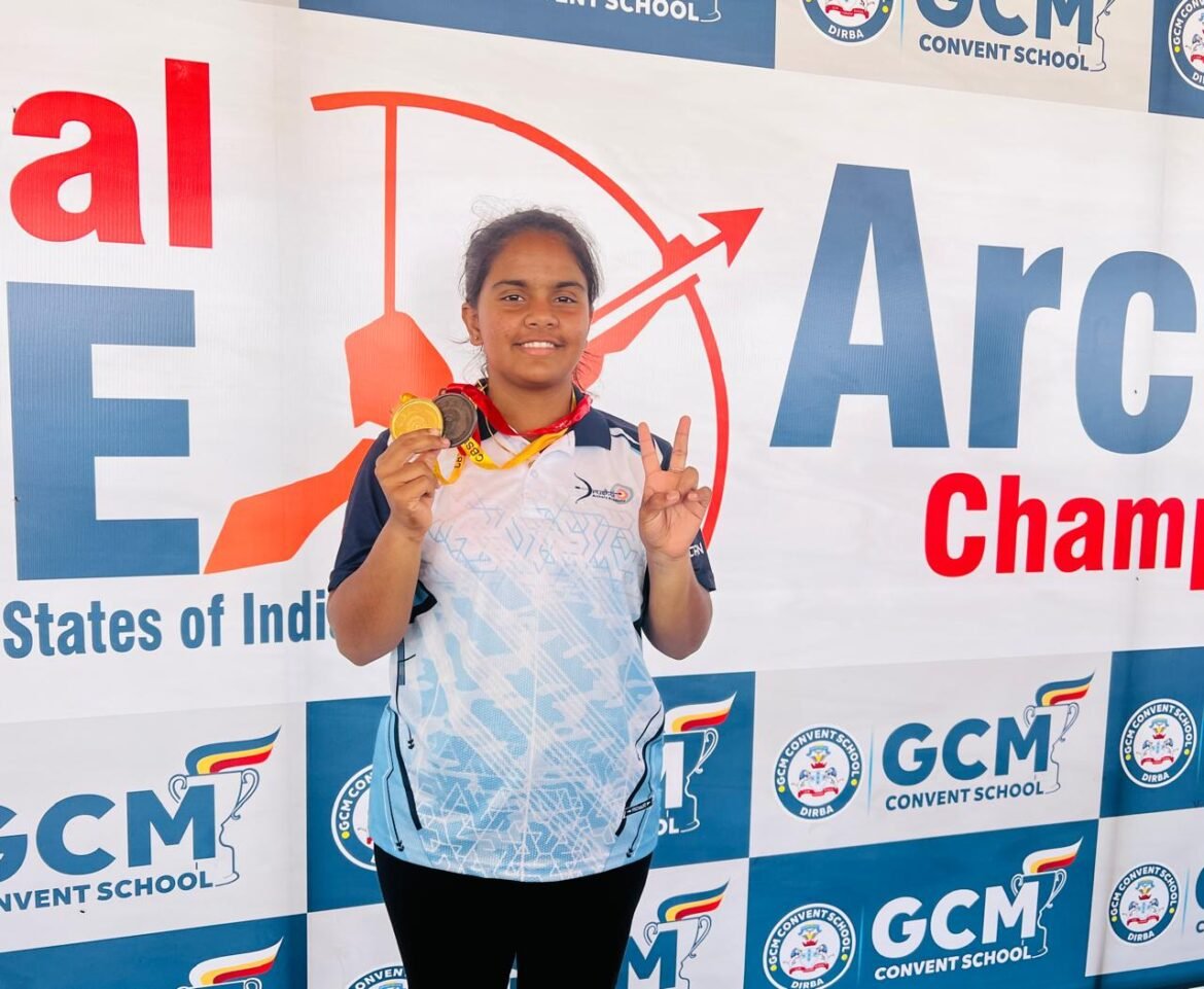 सिंधूकन्या अक्सा शिरगांवकरचा राष्ट्रीय स्पर्धेत आणखी एक सुवर्ण लक्ष्यभेद