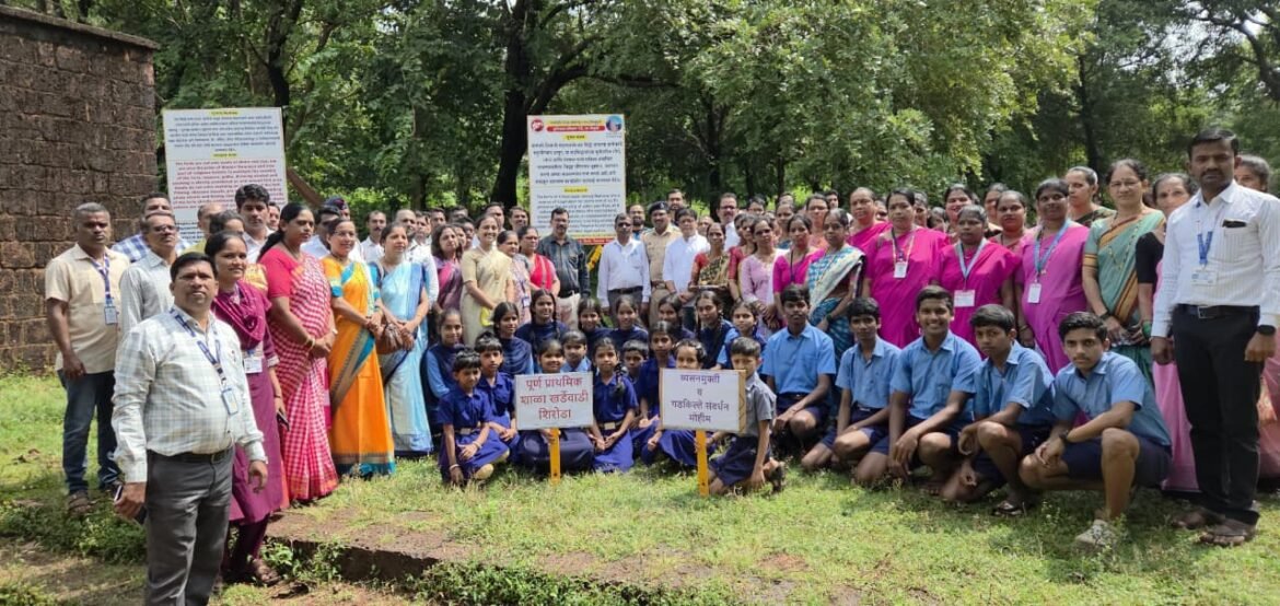 व्यसनमुक्त गड संवर्धन मोहिमेचा यशवंतगड येथे शुभारंभ