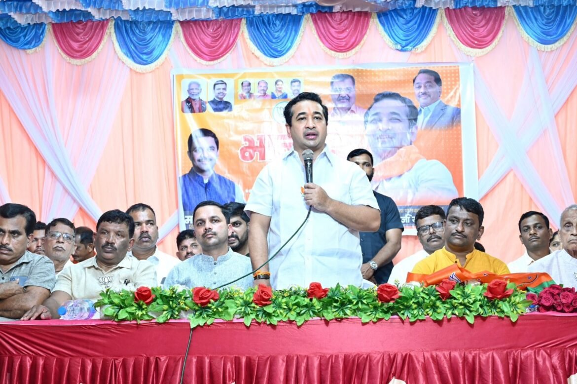 गावचा विकास होण्यासाठी भाजपाशिवाय पर्याय नाही – पालकमंत्री राणे