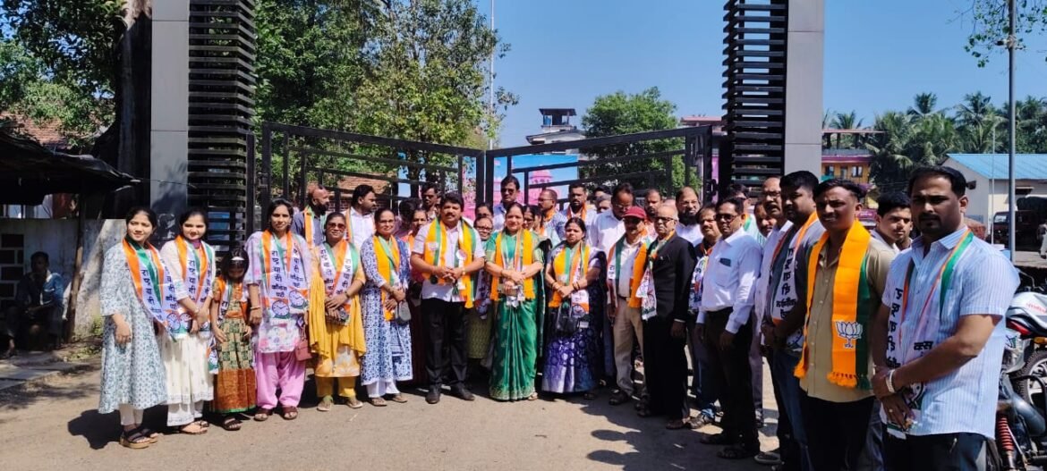 प्रभाग क्रमांक 17 मधून राष्ट्रवादी जिल्हाध्यक्ष अबिद नाईक यांनी भरला उमेदवारी अर्ज