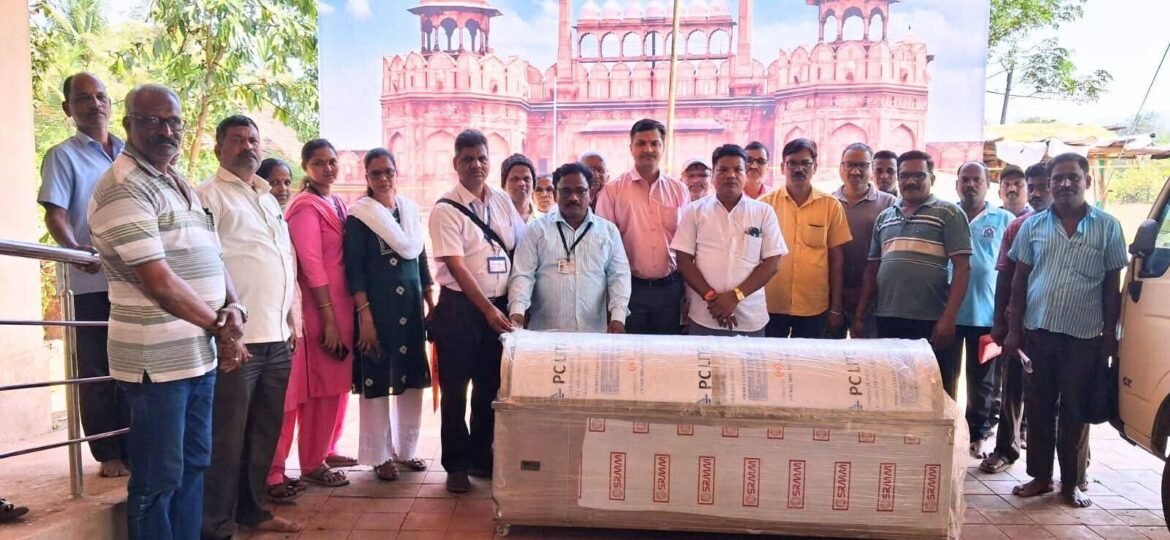 पालकमंत्री नितेश राणे यांच्या पुढाकाराने कळसुली प्राथमिक आरोग्य केंद्राला शवपेटी प्रदान