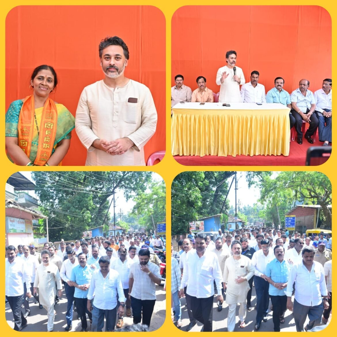 मालवण नगर परिषद निवडणुकीसाठी शिवसेना पक्षातर्फे नगराध्यक्ष पदाच्या अधिकृत उमेदवार सौ. ममता वराडकर यांनी भरला फॉर्म