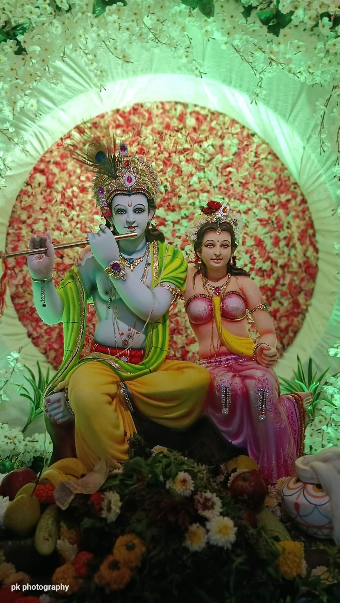 श्री राधाकृष्ण मंदिर शिलान्यास सोहळा ३नोव्हेंबर रोजी