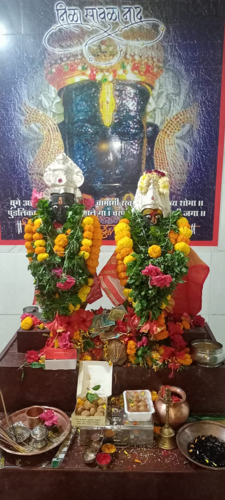 ओझरम-तीर्थवाडीतील विठ्ठल रखुमाई मंदिरात कार्तिकी एकादशीची वारी उत्साहात संपन्न