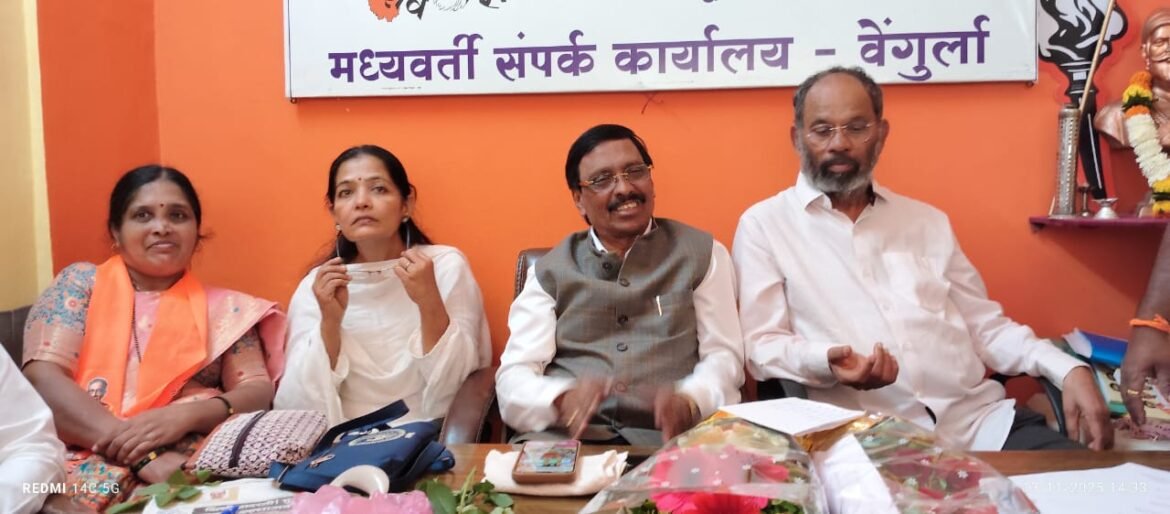 उबाठा शिवसेनेच्यावतीने नगराध्यक्षपदासाठी माजी नगराध्यक्ष संदेश निकम यांची निवड