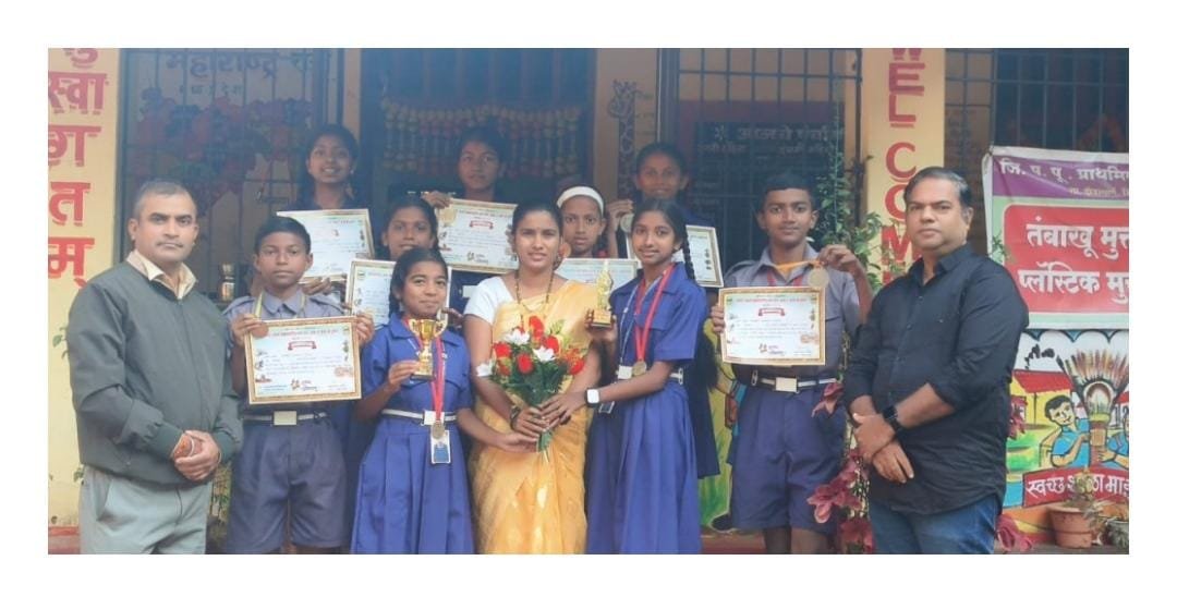 क्रीडा स्पर्धेत बोडदे शाळेची घवघवीत भरारी..