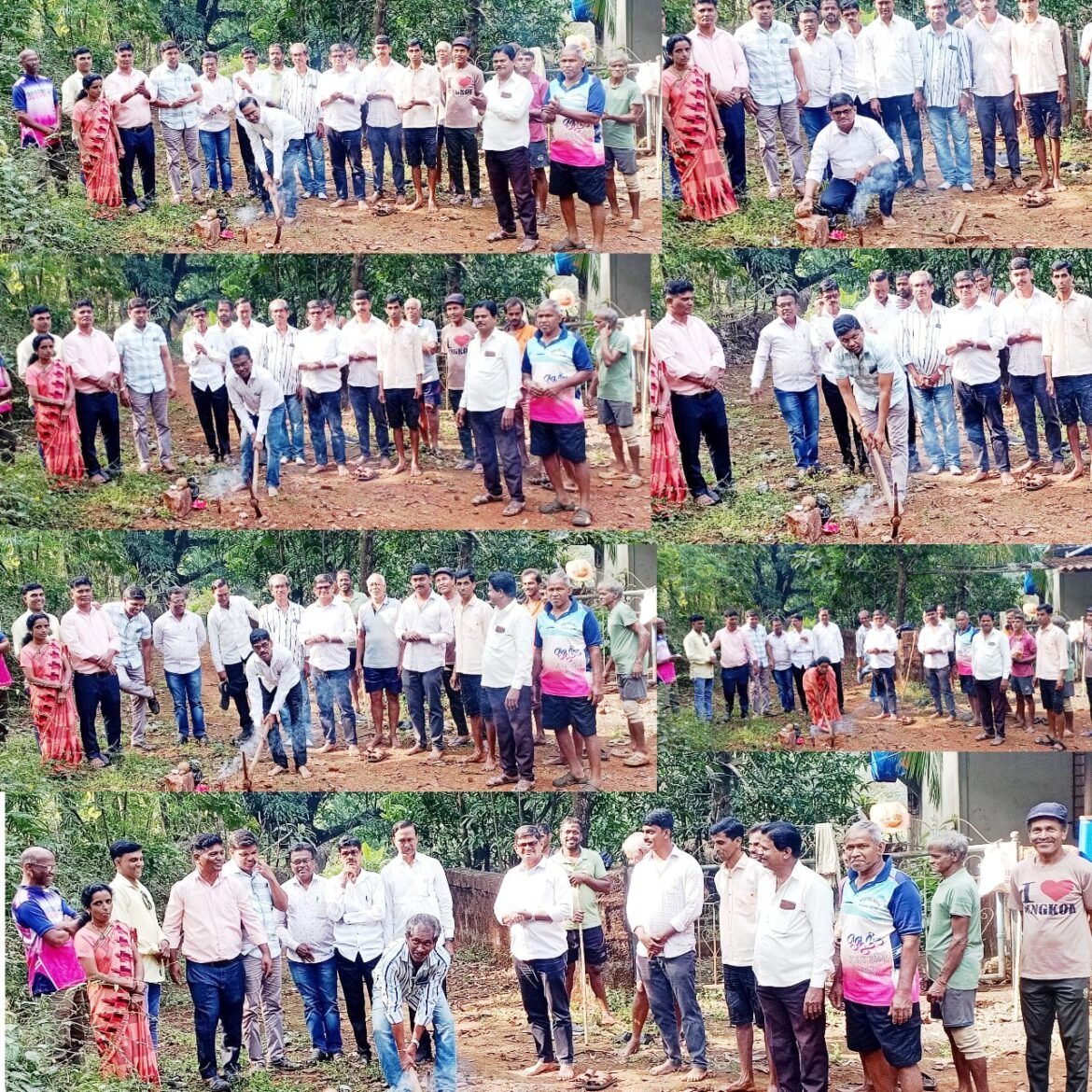 चाफेड गावठण येथील प्राथमिक शाळेपर्यंतच्या रस्त्याच्या खडीकरण – डांबरीकरणाचे उदघाटन*