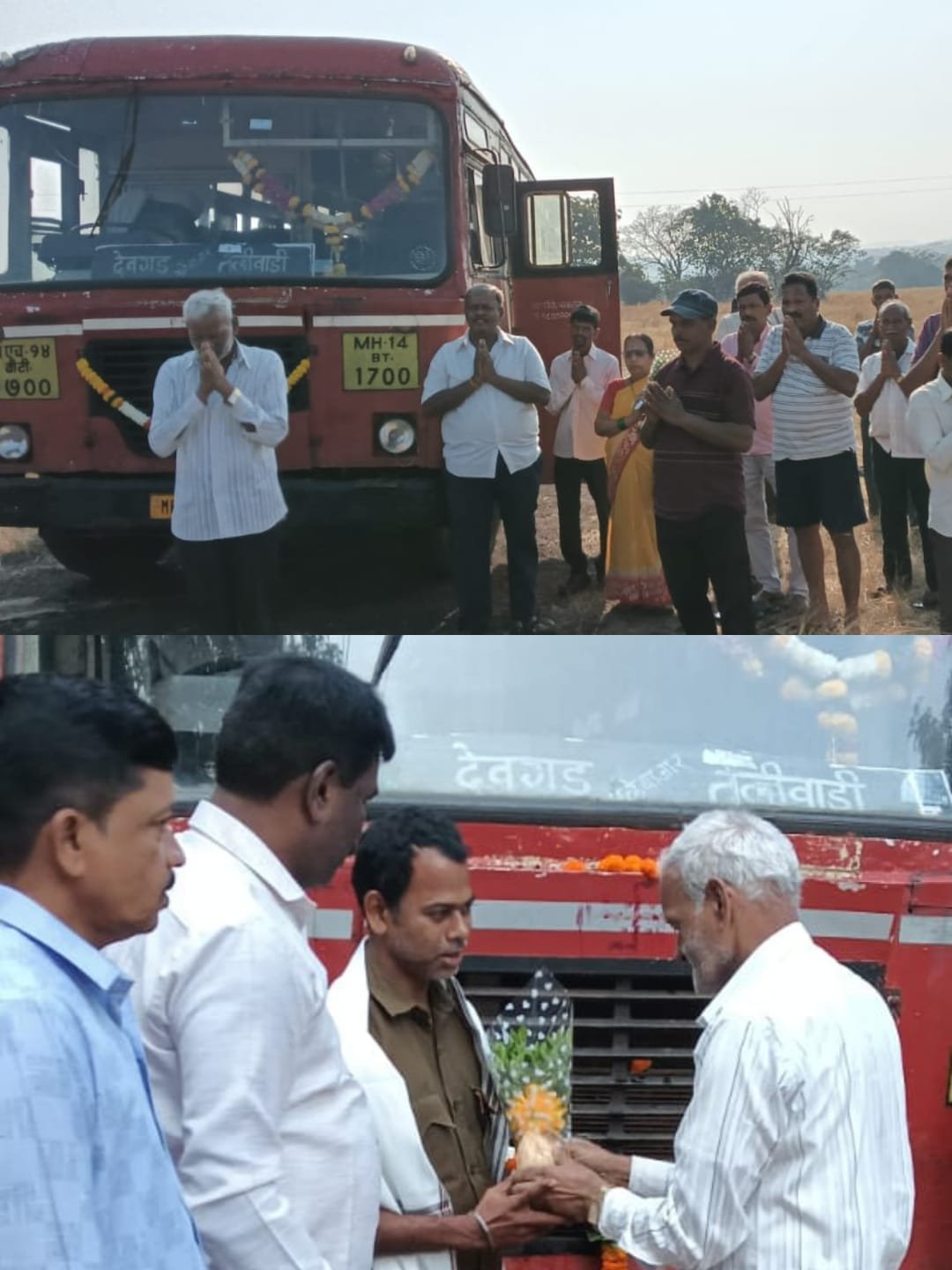 गढीताम्हाणे–सडेवाडीला एसटी बस सेवा सुरू