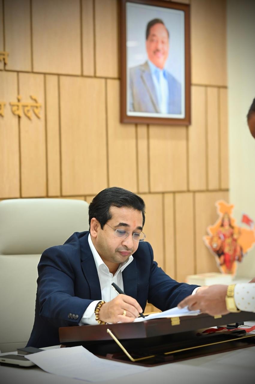 *१५० दिवसांच्या ई-गव्हर्नन्स कार्यक्रमात मंत्री नितेश राणे यांचे महाराष्ट्र सागरी मंडळ खाते राज्यात प्रथम*