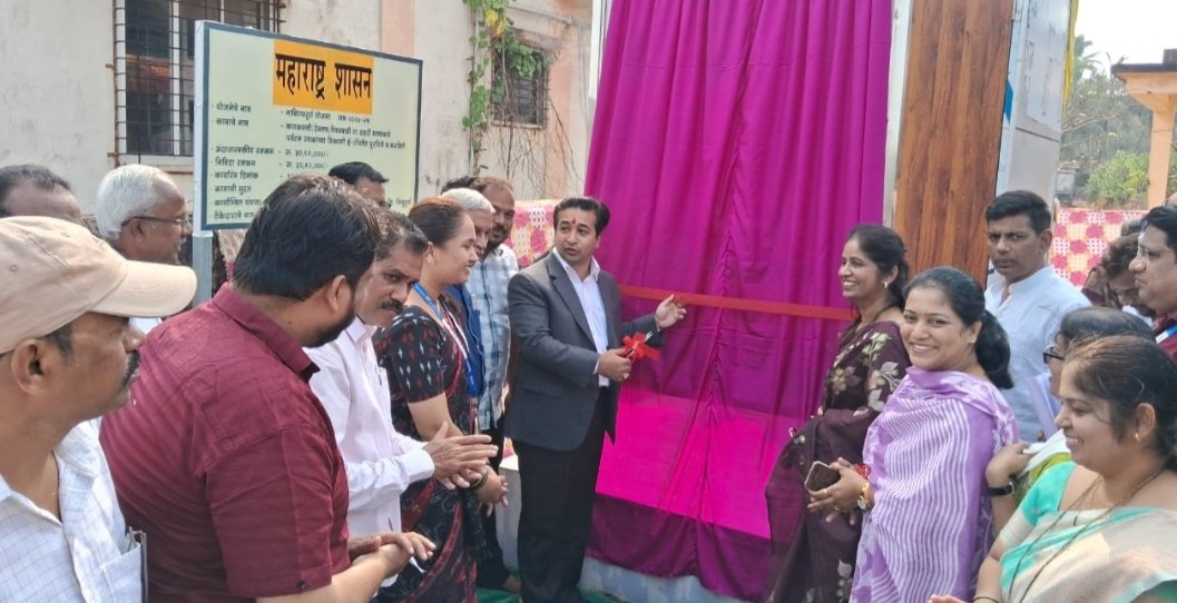 पालकमंत्री नितेश राणेंच्या हस्ते देवगडातील विकासकामांचे लोकार्पण.