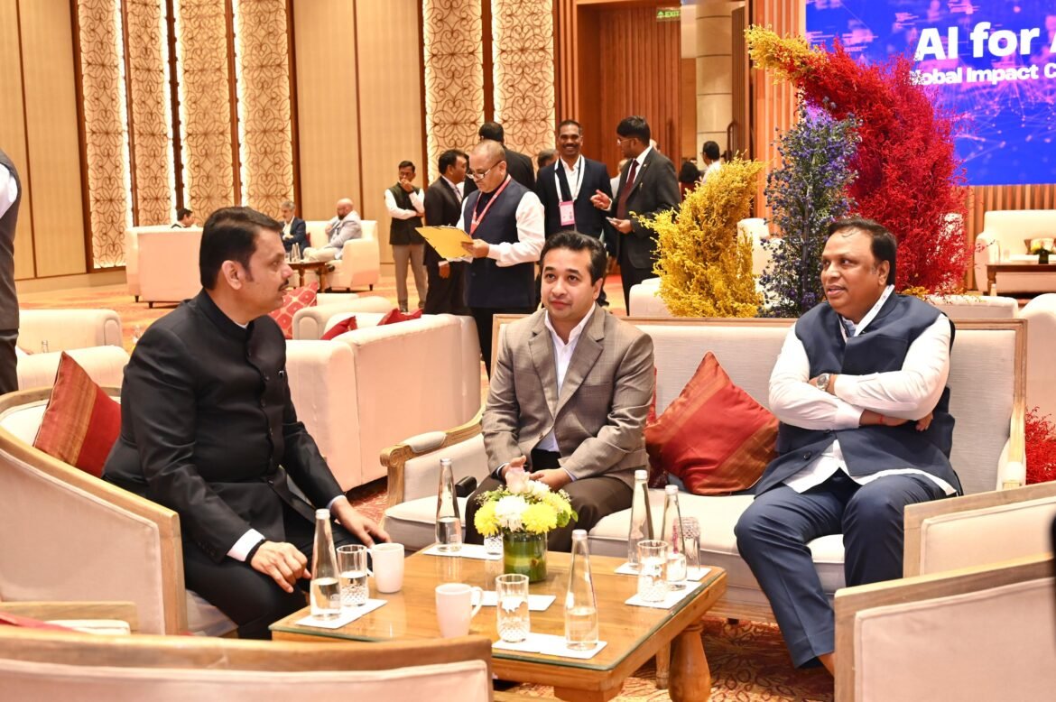 इंडिया एआय इम्पॅक्ट समिट २०२६ मध्ये मंत्री नितेश राणे यांची उपस्थिती
