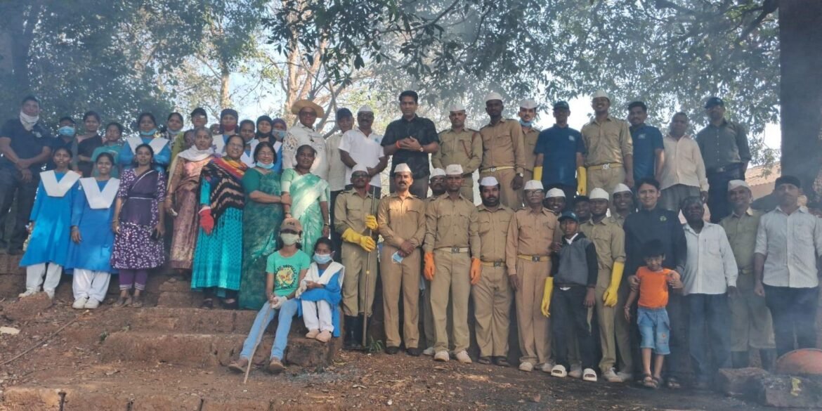 *”स्वच्छ जल-स्वच्छ मन” या उपक्रमाअंतर्गत कनकनगर गणपती साना ते केटी बंधारा परिसराची केली स्वच्छता*