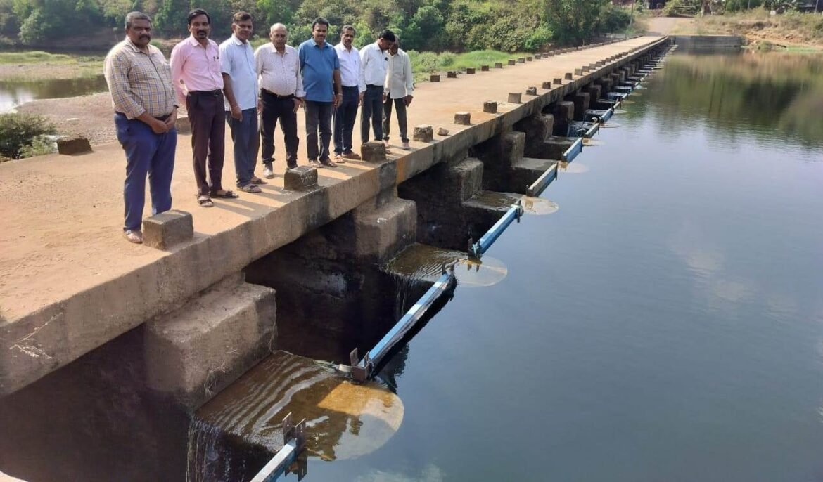 किर्लोस बंधार्या२मुळे सिंचन क्षेत्रात मोठी वाढ
