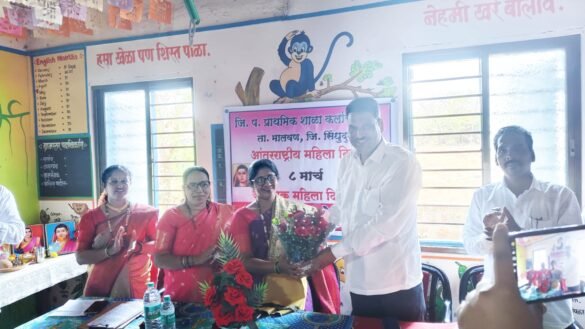 शिवसेना जिल्हा प्रमुख दत्ता सामंत यांची प्रमुख उपस्थितीत नवनिर्वाचित जी प, प स सदस्यांचा सत्कार