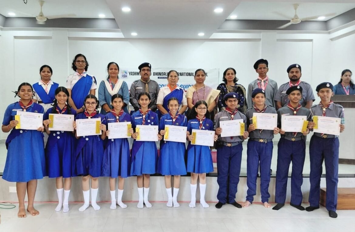 भोसले इंटरनॅशनल स्कूलच्या १३ विद्यार्थ्यांना राज्य पुरस्कार…