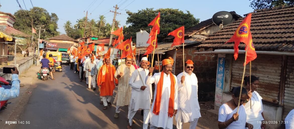 भव्य स्वागत यात्रेने वेंगुर्ल्यात नविन वर्षाचे स्वागत