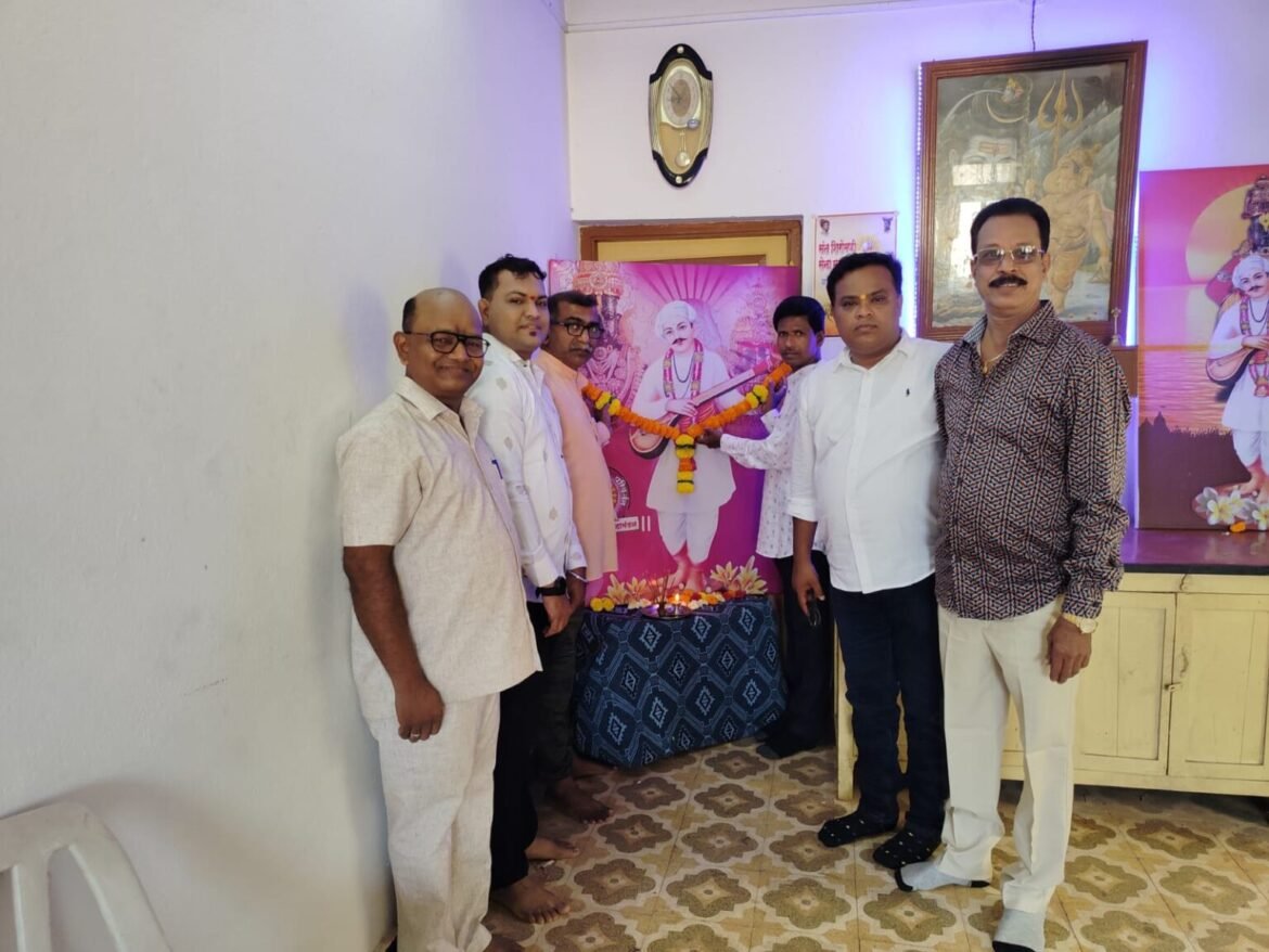कणकवलीत संत शिरोमणी सेना महाराजांच्या विचारांचा जागर
