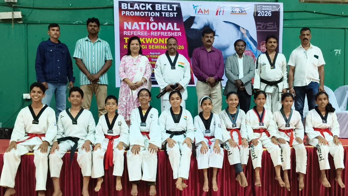 ब्लॅक बेल्ट परीक्षेत सिंधुदुर्गातील तायक्वांदो खेळाडूंचे यश लोकमत न्यूज नेटवर्क