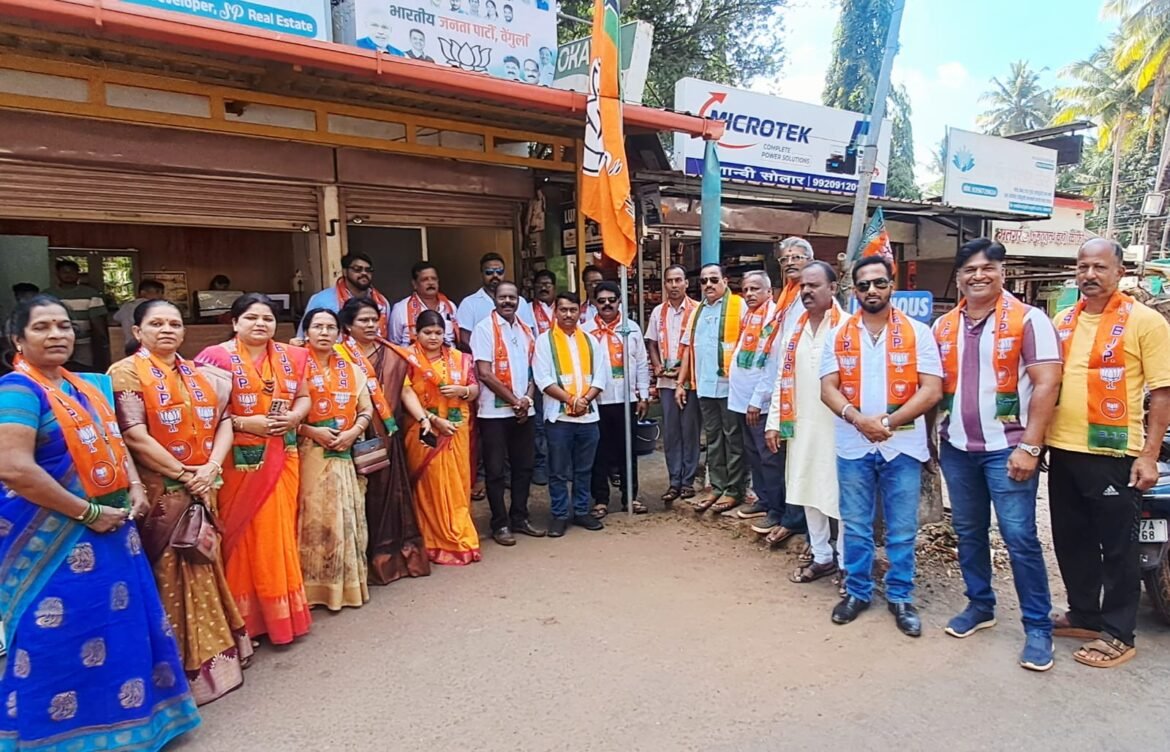 वेंगुर्ल्यात भारतीय जनता पक्षाचा ४६ वा स्थापना दिवस उत्साहात साजरा; ‘राष्ट्र प्रथम’ मंत्राचा जागर करत चौकाचौकांत झाले ध्वजारोहण