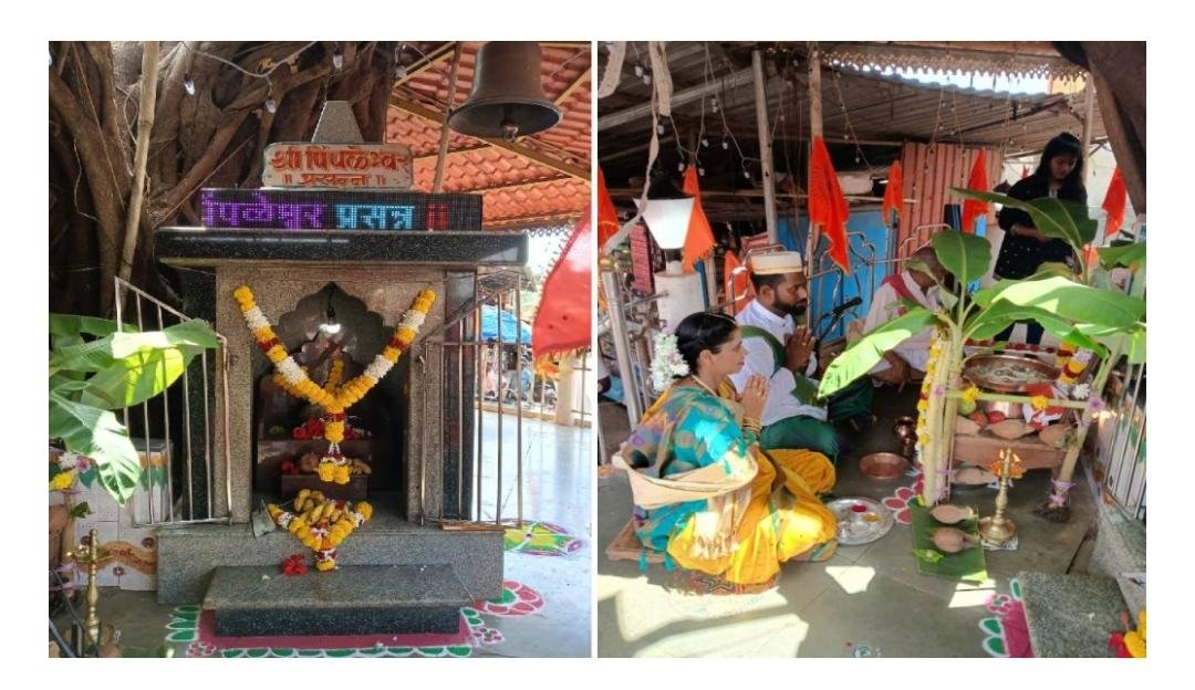 पिंपळेश्वर देवस्थानचा १९ वा वर्धापन दिन उत्साहात साजरा
