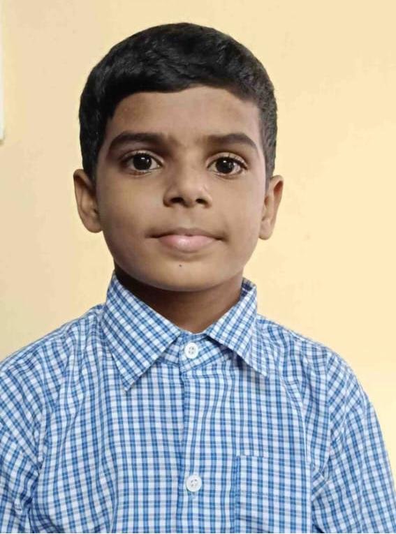 गुरुकुल प्रज्ञा शोध परीक्षेत प्रज्वल प्रसाद मसुरकर राज्यात प्रथम.