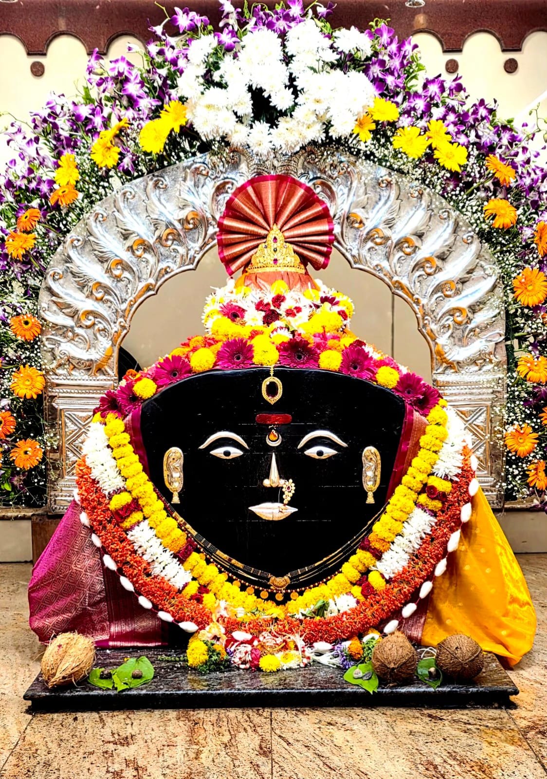 श्री सातेरीच्या तत्त्वज्ञास विधीनंतर दर्शनाला प्रारंभ