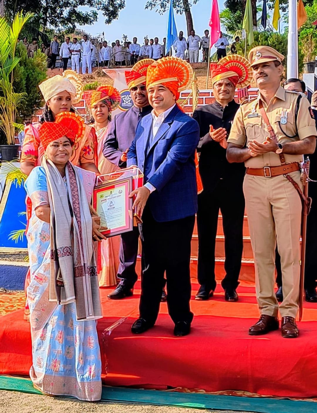 अभिनेत्री अक्षता कांबळी पुण्य श्लोक अहिल्यादेवी होळकर पुरस्कारने सन्मानित