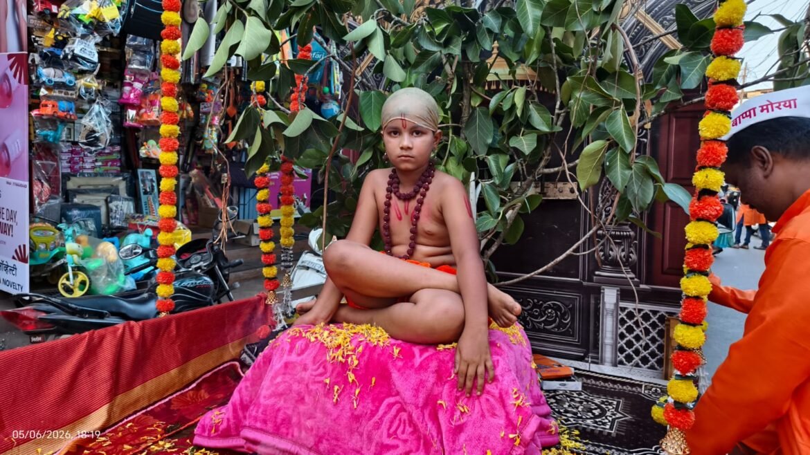 कणकवलीत गणेशमूर्तीची सवाद्य मिरवणूक