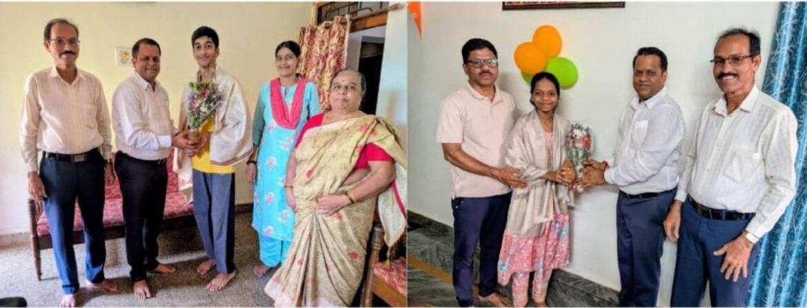 दोडामार्गात नगराध्यक्ष चेतन चव्हाण यांच्याकडून गुणवंत विद्यार्थ्यांचा गौरव