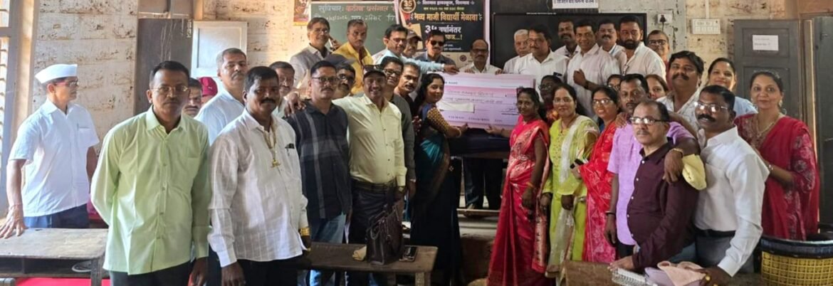 शिरगाव हायस्कूलच्या सन १९८९-९० बॅचचा स्नेहमेळावा उत्साहात