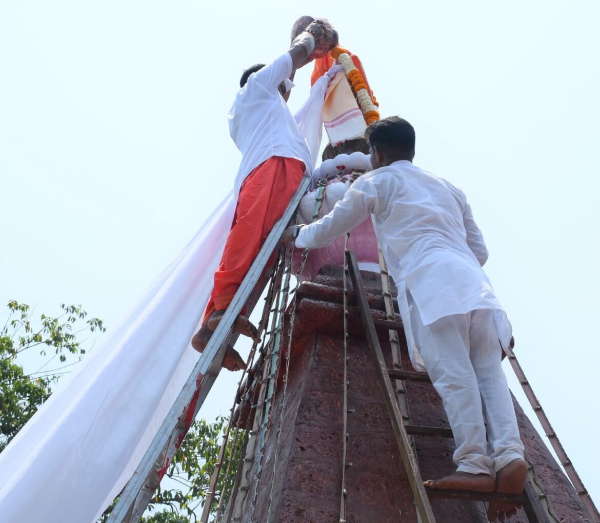 तोरसोळे येथे पावणाई ईटलाई मंदिराचा जीर्णोद्धार सोहळा उत्साहात