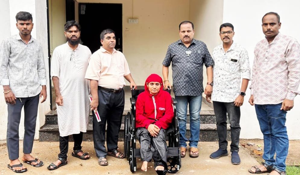 दिव्यांगांना ट्रायसायकल व व्हीलचेअरचे वाटप करुन समाजोपयोगी उपक्रमाचे आयोजन