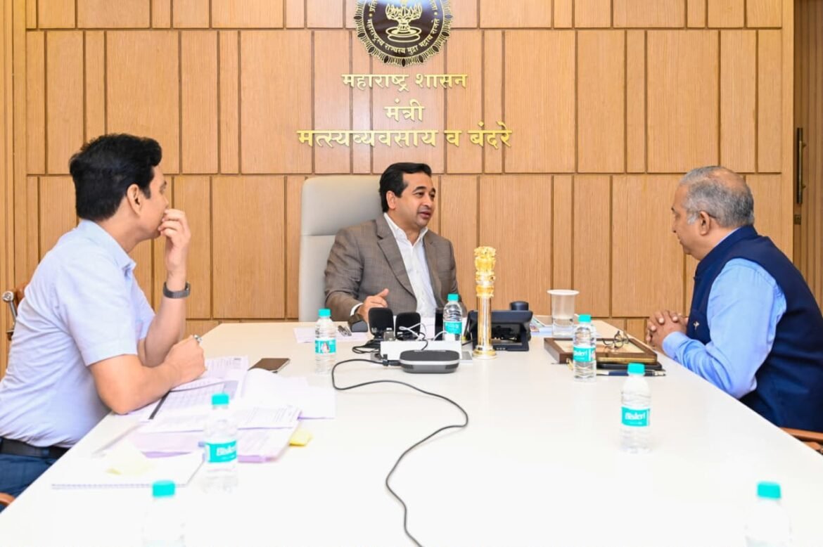 नवी मुंबई-चिपी विमानसेवा स्वातंत्र्यदिनापूर्वी सुरू होण्यासाठी सकारात्मक पावले; मंत्री नितेश राणे यांची Fly91 कंपनीसोबत महत्त्वपूर्ण चर्चा