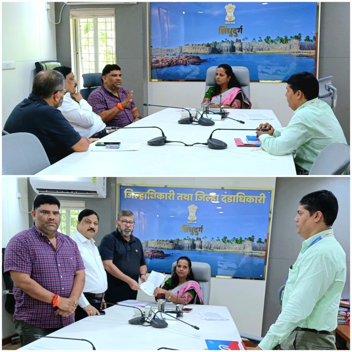 झाराप रेल्वे स्टेशनवरुन हजारो टन अवैध खनिज सदृश्य मातीची वाहतूक