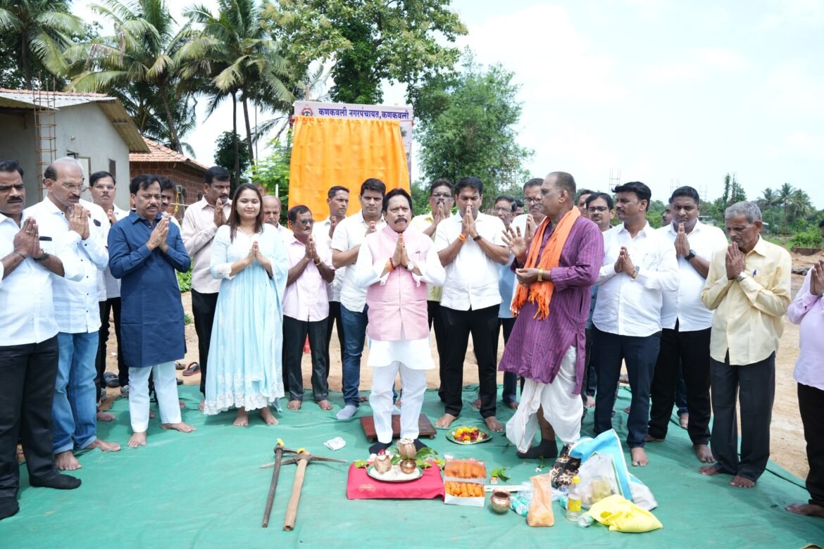 सुतारवाडी-निमेवाडी परिसरात ‘श्री स्वयंभू नमो उद्यान’ बहरणार; एक कोटीच्या विकासकामांचा शुभारंभ