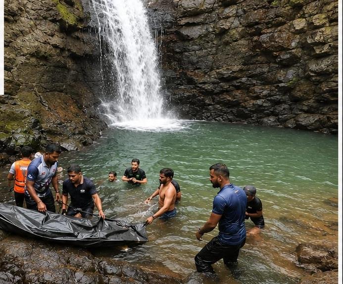 विर्डी धबधबा वॉटर पार्क येथे पर्यटकाचा बुडून मृत्यू