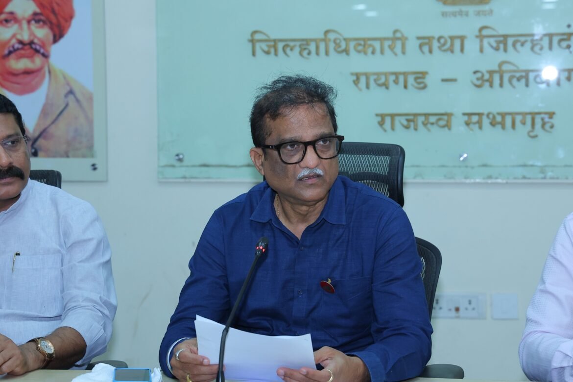 रायगड जिल्ह्यात २२ ते २९ जुलै दरम्यान ‘छत्रपती शिवाजी महाराज महाराजस्व समाधान शिबिर’ अभियानाचे आयोजन