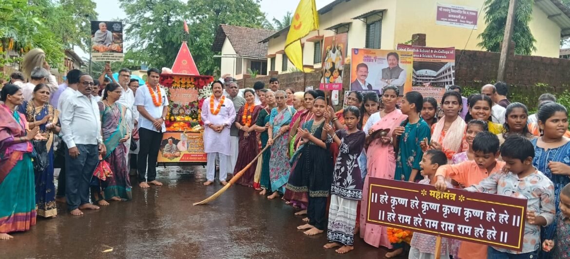 कणकवली इस्कॉन मंदिर येथे श्री जगन्नाथ रथयात्रा महोत्सव उत्साहात संपन्न