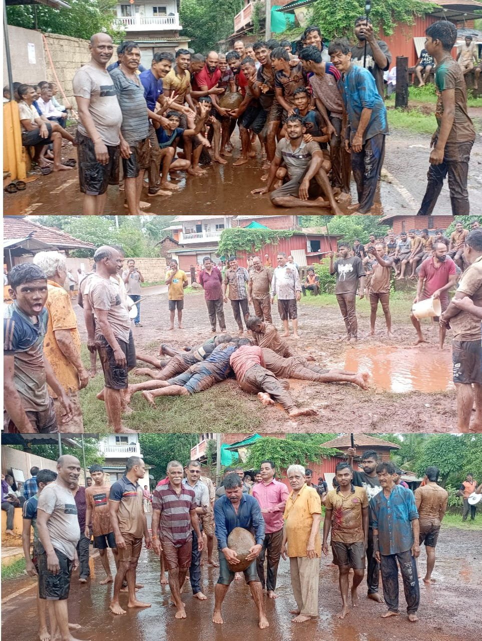 ऐतिहासिक वारसा लाभलेल्या साळशी गावात ” भल्ली भल्ली भावय ” उत्साहात