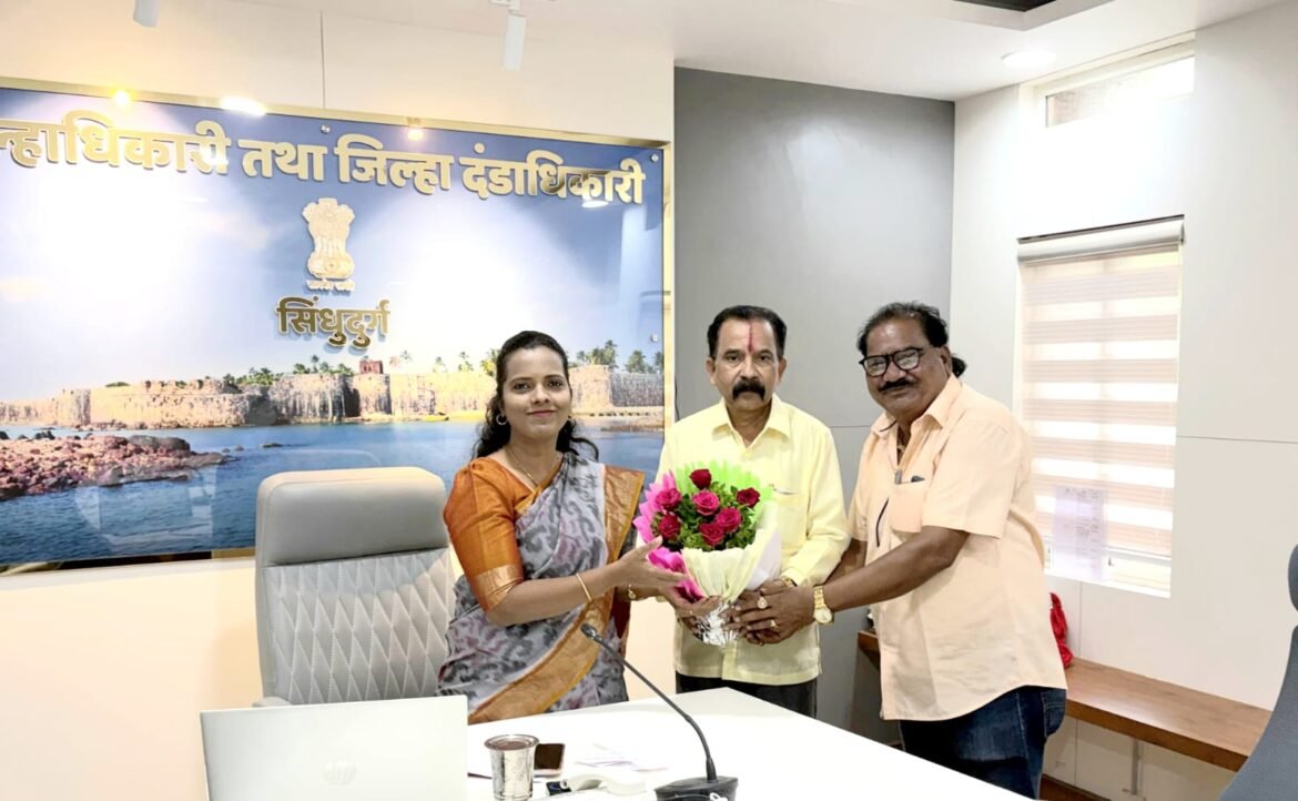 जिल्हाधिकाऱ्यांची व्यापारी व गाळेधारकांच्या शिष्टमंडळाशी चर्चा