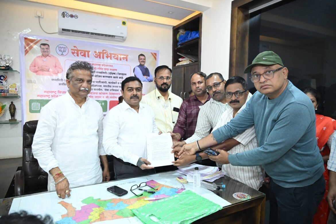 रत्नागिरीत “सेवा अभियान” ला उत्स्फूर्त प्रतिसाद; आमदार प्रमोद जठार यांनी जाणून घेतल्या नागरिकांच्या समस्या