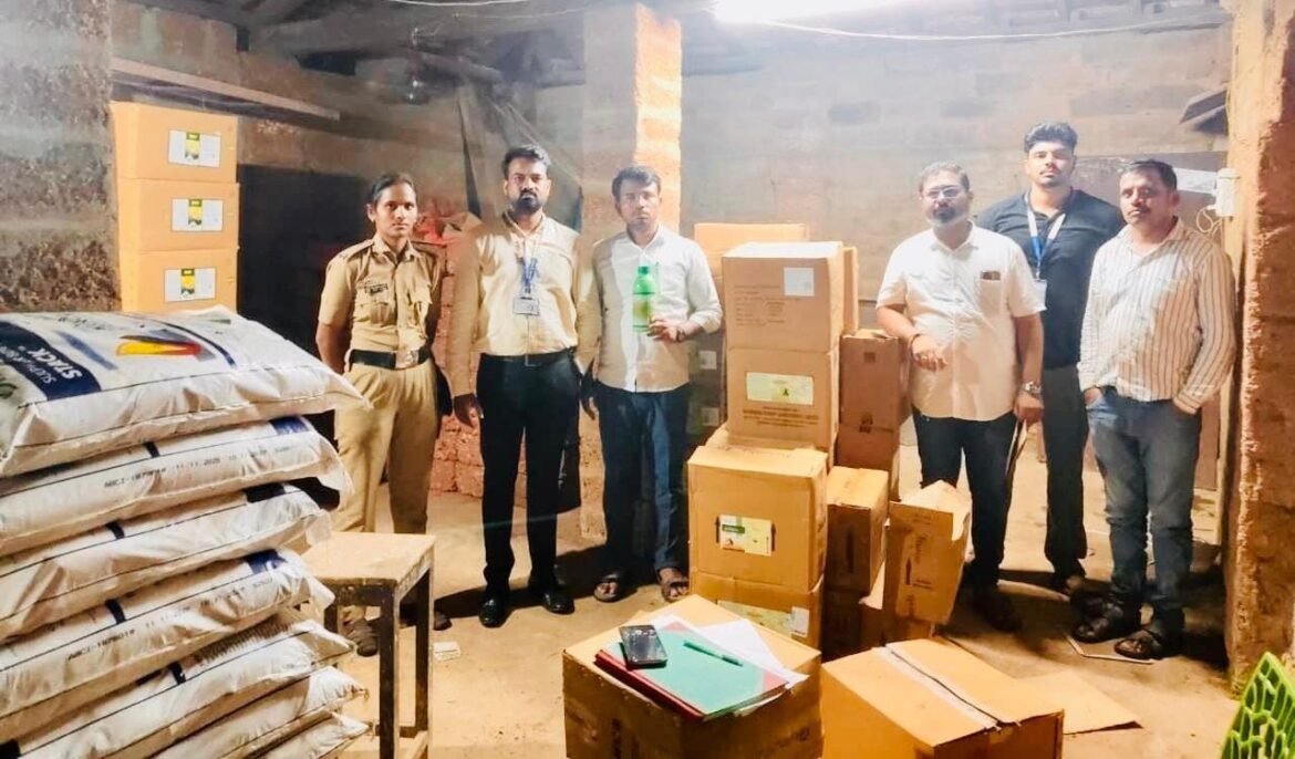 श्रीराम कृषी केंद्राच्या संचालकाविरुद्ध कीटकनाशके अधिनियमांतर्गत गुन्हा दाखल